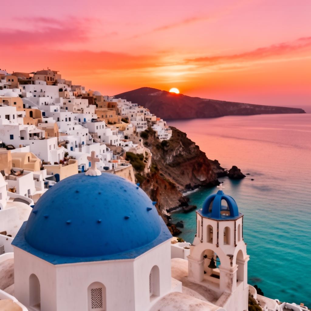Santorini, Greece travel destination